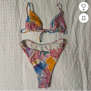multicolor bikini